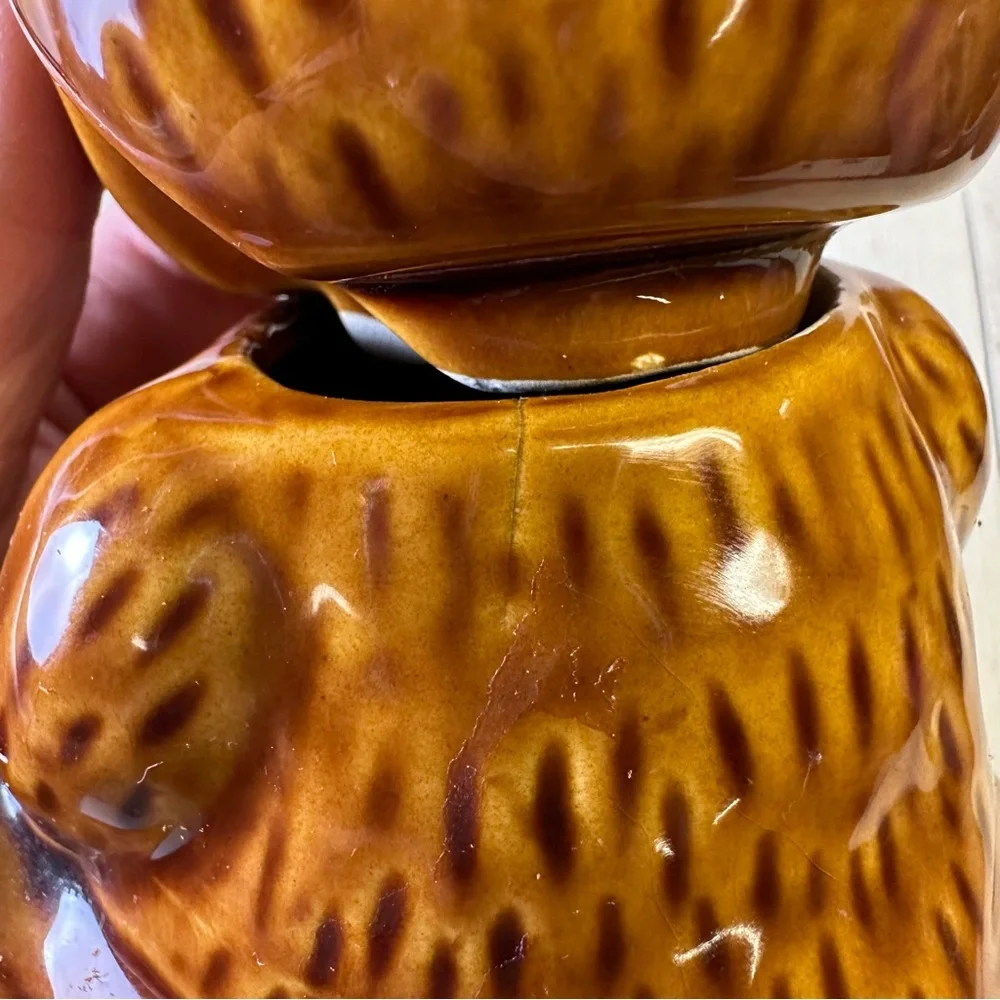 Ceramic Honey Bear Container